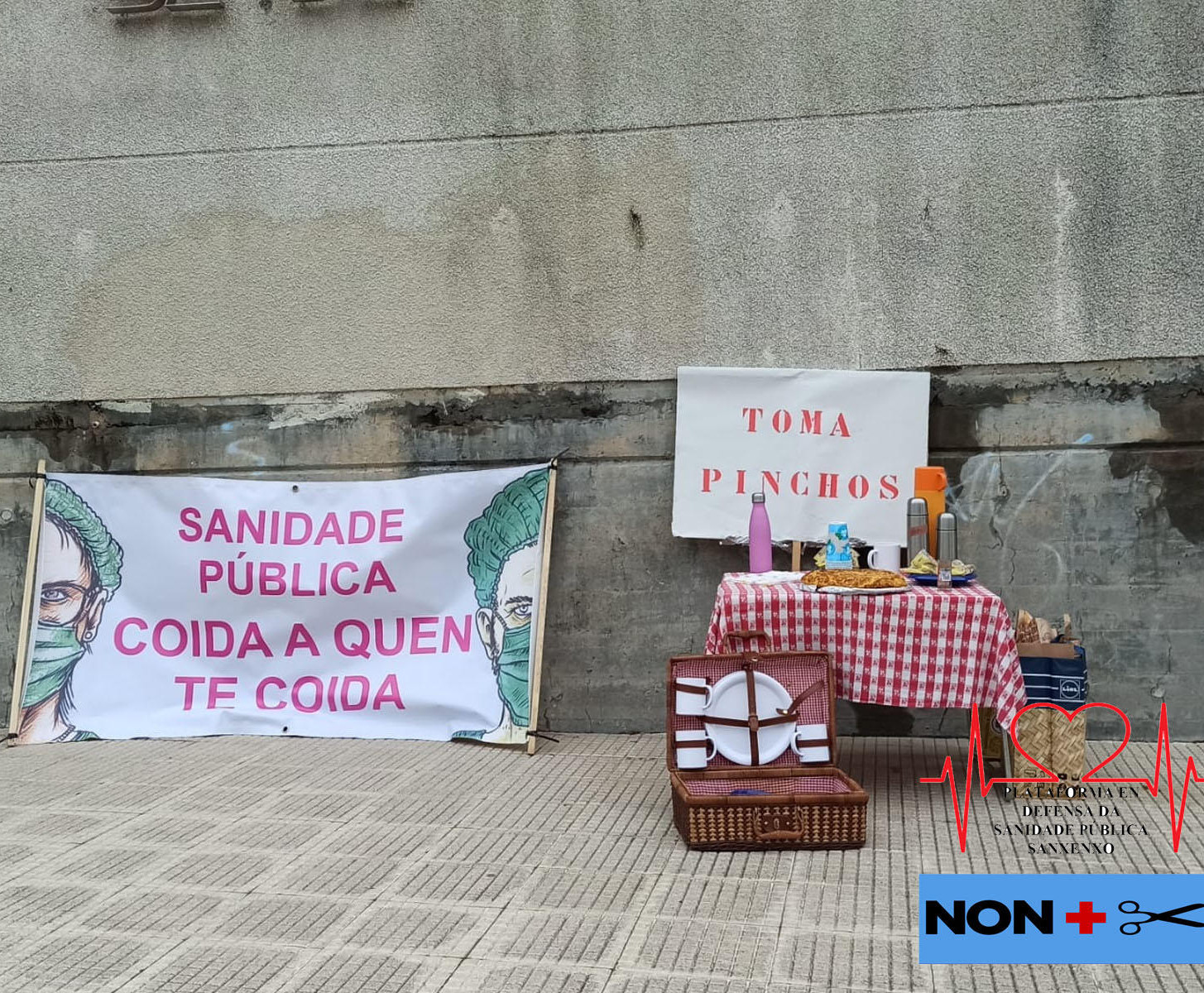 Crece la preocupación en Sanxenxo por la crispación y las agresiones en el centro de salud de Baltar