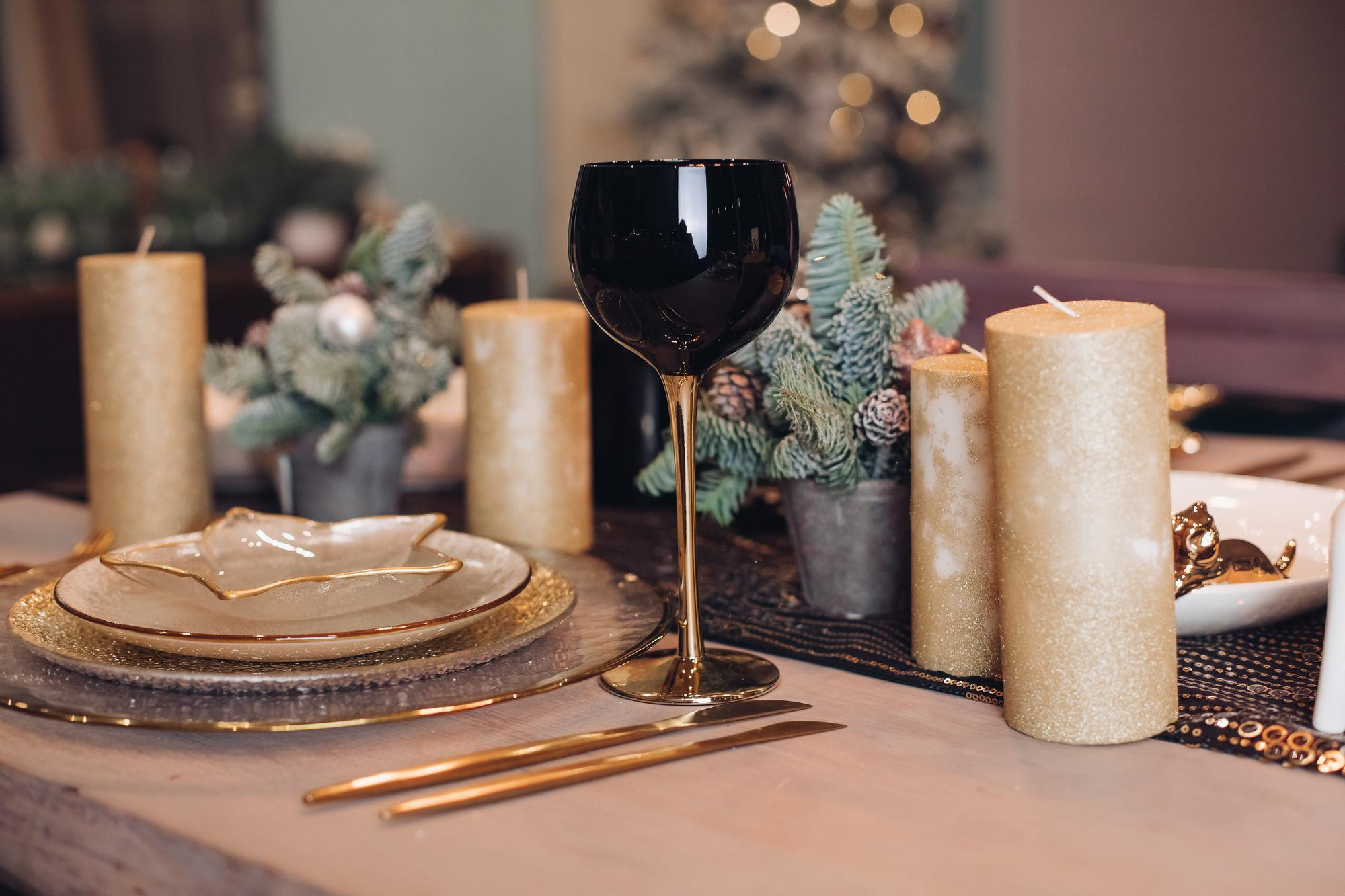 Decora tu mesa estilo en Navidad