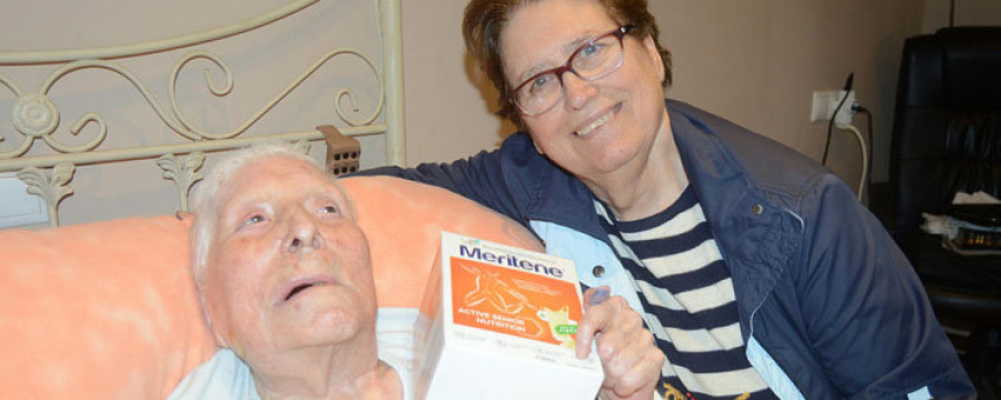 Riveira- Una centenaria logra un premio de 100.000 euros en el concurso de la marca Meritene