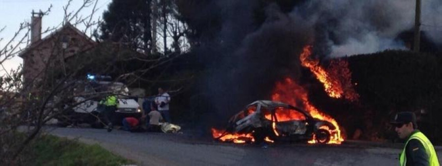 Fallece también el joven que viajaba con la hija de la presidenta de las mariscadoras de Carril