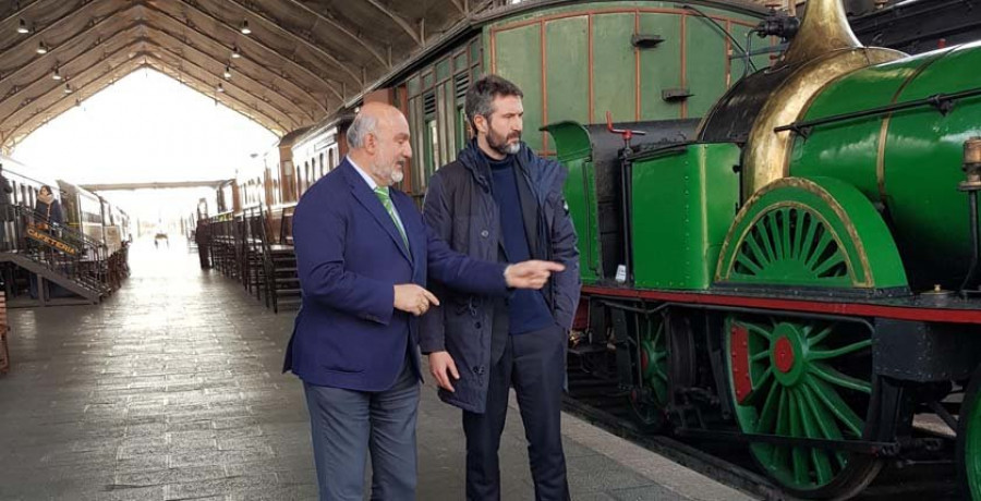 Ravella gestiona dotar de un simulador de la primera línea gallega de tren al Mufevi