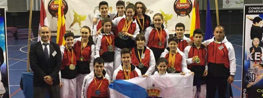 El Kenpo Vilagarcía, mejor club de España por tercer año consecutivo