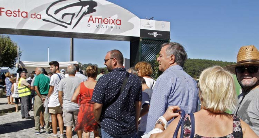 Los patrones y parquistas que lucharon por la almeja recibieron un homenaje