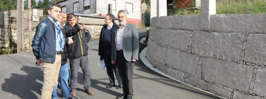 PONTECESURES-Xunta y Concello renuevan cinco viales del rural por 38.000 euros