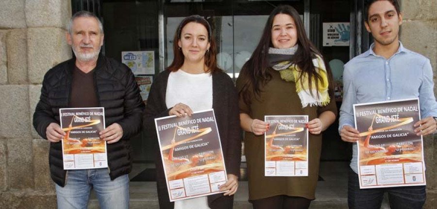 Amigos de Galicia destinó este año 72.000 euros en ayudas 
a 51 familias de la localidad