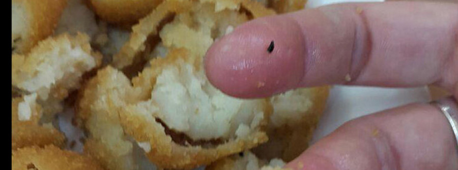 RIVEIRA.- Encuentran insectos en las croquetas del comedor escolar del colegio de Frións