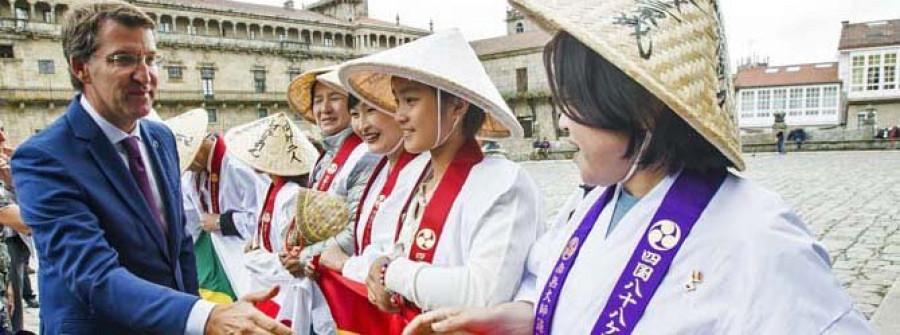 Galicia compromete su apoyo al Camino de Shikoku para que sea patrimonio mundial