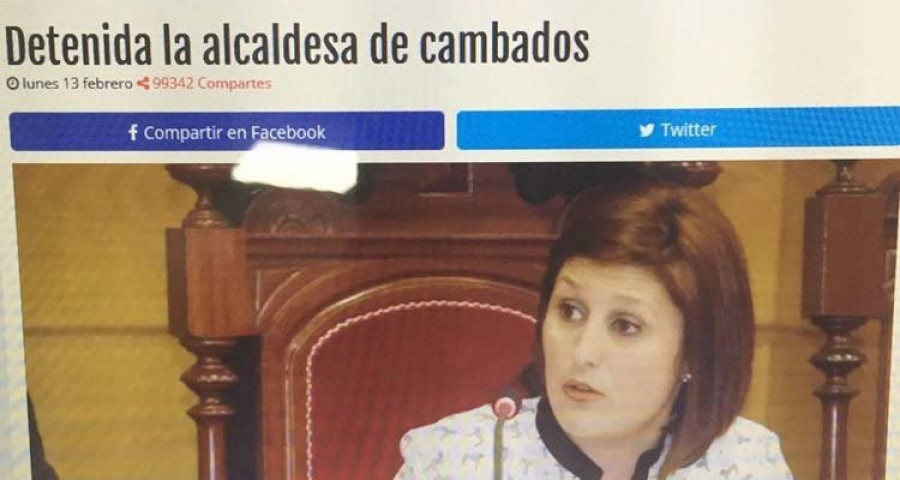 El juzgado ordena buscar al autor de la noticia sobre el falso arresto de la alcaldesa