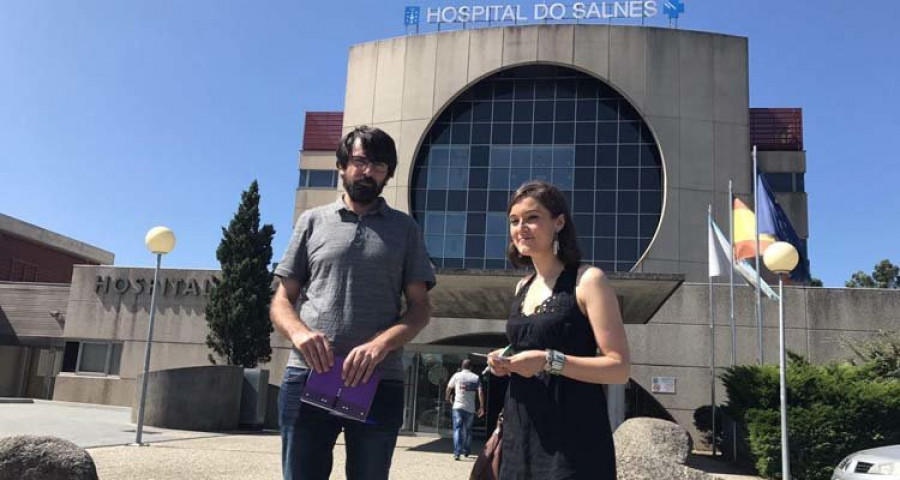 En Marea critica que enfermos y embarazadas compartan espacio en el Hospital do Salnés