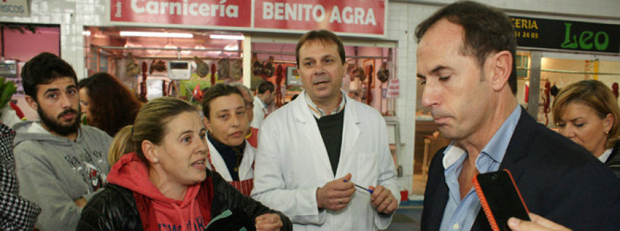 Fole ataca a Varela por la obra parada del Mercado ante el reproche de los placeros