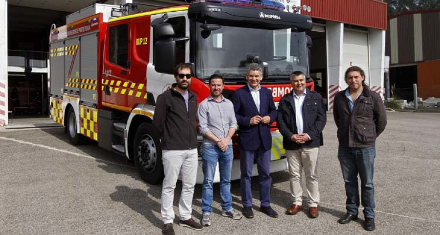 Los Bombeiros incorporan dos nuevos vehículos por medio millón