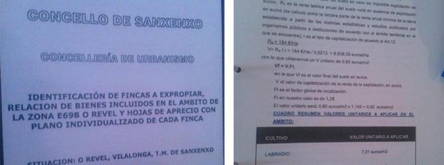 SANXENXO-Culpan al Concello de pretender que la “prioridad” de O Revel la paguen los vecinos