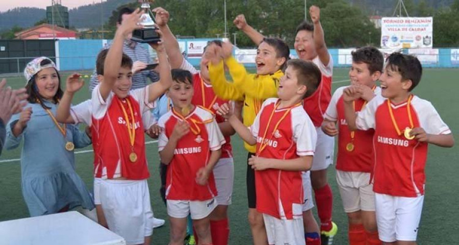 El Olímpico de Rutis gana el “V Torneo Vila de Caldas” benjamín