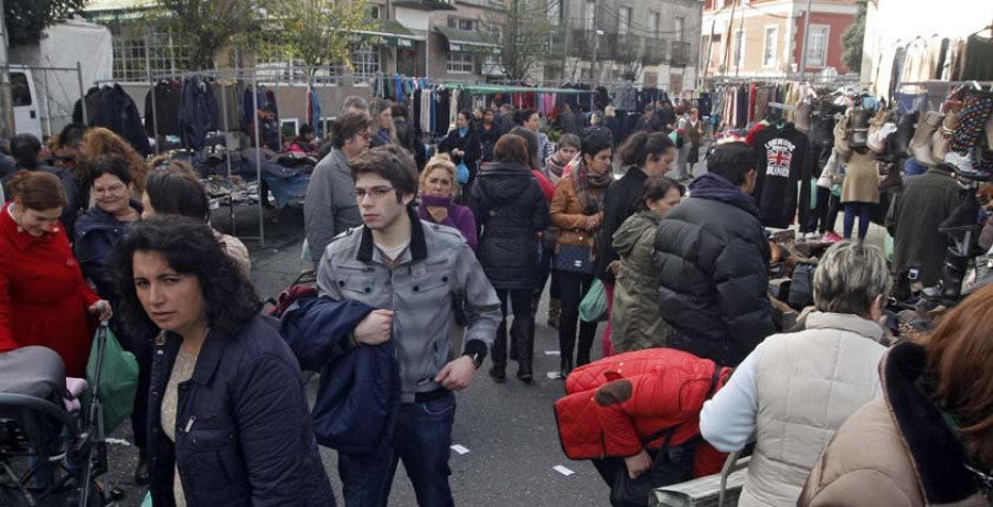 Un total de 257 ambulantes tienen permiso para vender en el mercadillo de Vilagarcía