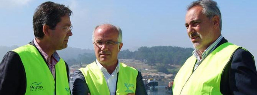 Portos inicia la regularización de los atraques de barcos en Meloxo