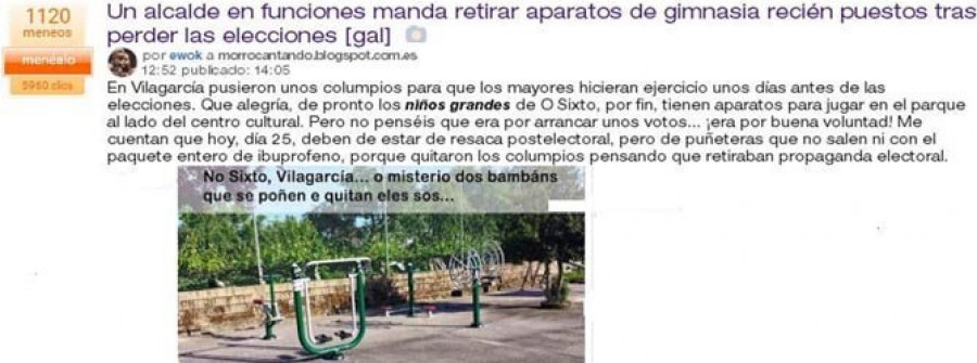 La red se llena de críticas a Tomás Fole por instalar parques a dos días de las elecciones