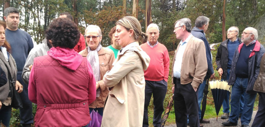 MORAÑA - Concello y vecinos exigen que se retome la obra de la variante de Rebón