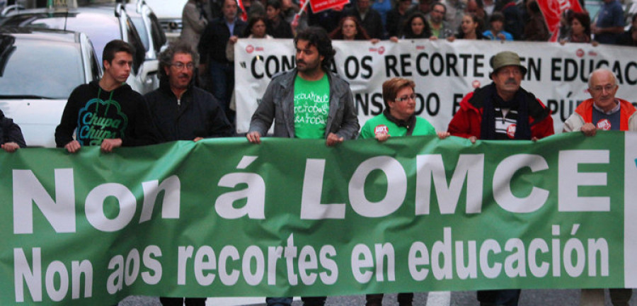 La Asamblea en Defensa do Ensino apoya la huelga contra la Lomce