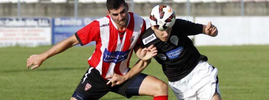 La falta de puntería frena al Céltiga ante el Ourense CF