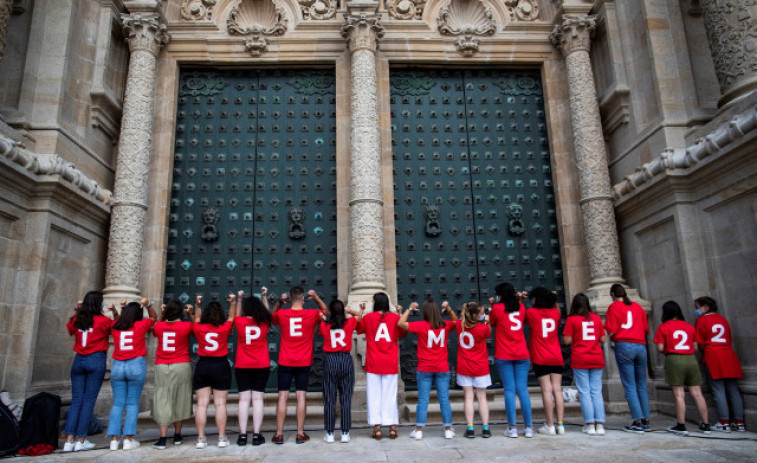 La Peregrinación Europea de la Juventud comienza con la esperanza de recibir al papa en Santiago en 2022