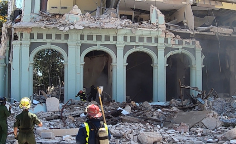 Una fallecida y un herido, españoles, en la explosión de un hotel de la Habana
