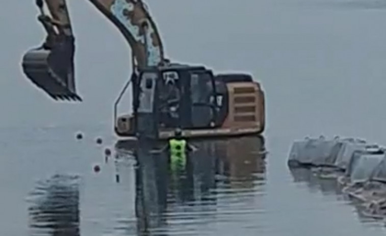 El BNG demanda al Gobierno de España la paralización de las obras en la playa de A Marxa, en Boiro