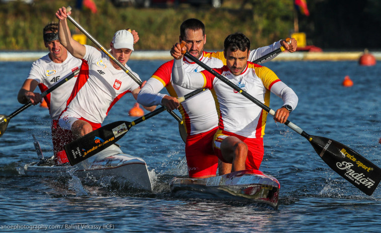 Campos-Romero revalidan el oro y Busto-Miguens la plata mundial en C2