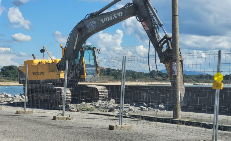 Iniciadas las obras de remodelación del entorno portuario de Palmeira, que supondrán una inversión de 675.321 euros