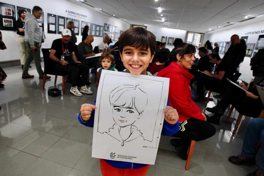 El arte de las caricaturas llena de sonrisas la Rivas Briones de la mano de Curtas