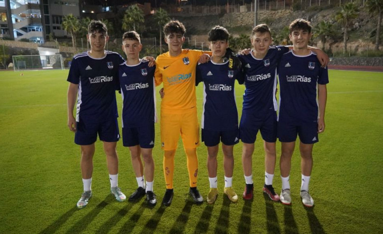 ​Seis jugadores arousanos representan a Galicia Sub 14 y Sub 16 en el Campeonato de España