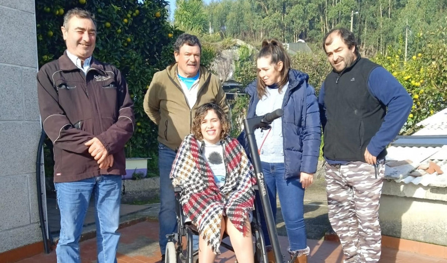 La antigua comisión Amigos das Festas de Castrelo colabora con la causa de Merchi Álvarez