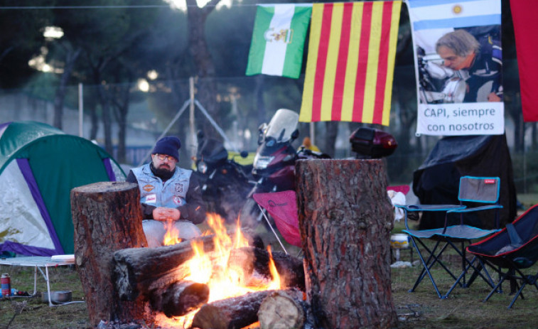 Cinco heridos al sufrir quemaduras en una hoguera en la concentración motera Pingüinos en Valladolid