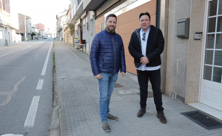 Cambados renovará 315 metros de aceras del tramo final de Avenida de Galicia con 249.000 euros