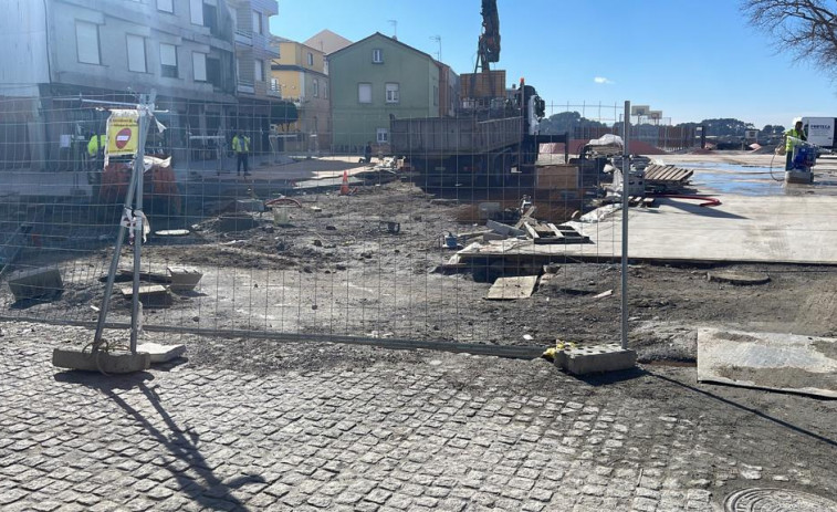 El BNG de A Illa alerta que la aceleración de las obras de O Regueiro y Avenida Castelao por fines electorales puede afectar a los acabados