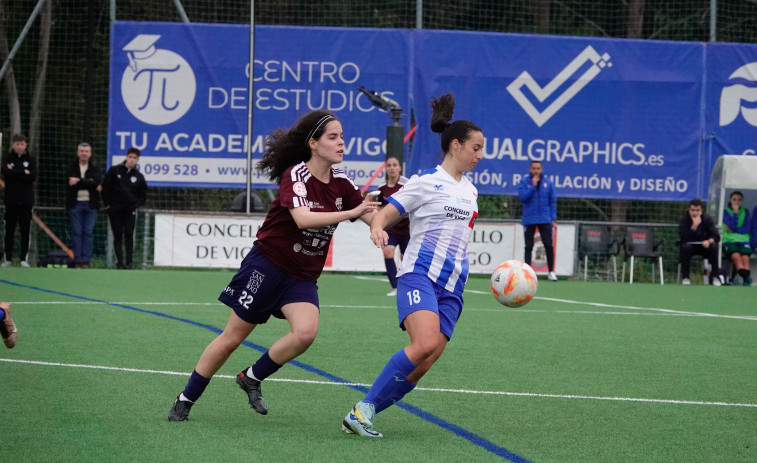 El Viajes InterRías FF se deja remontar al final  en Vigo y cae a descenso