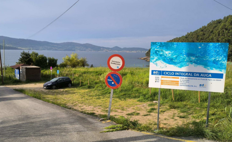 Sanxenxo inicia las obras de abastecimiento de agua y saneamiento en el rural