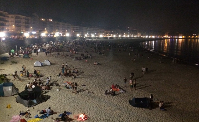 Sanxenxo autoriza hogueras en las playas de Panadeira, Silgar y Caneliñas por la noche de San Juan