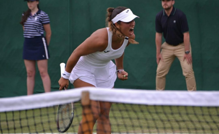 La lluvia retrasa el debut de Jéssica Bouzas en el Grand Slam de Wimbledon
