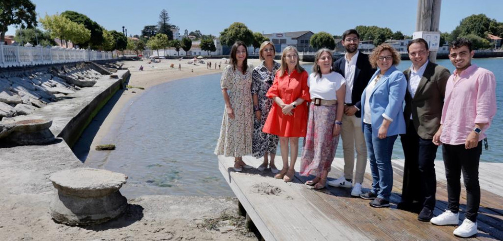 El PP acusa a Ravella de dejadez por la regeneración de las playas de O Preguntoiro y O Campanario