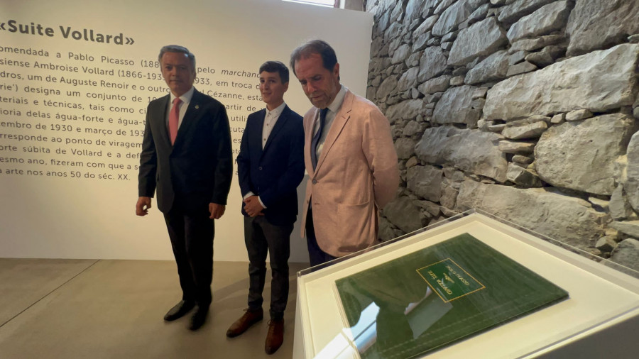 La exposición “Suite Vollard”, con 100 grabados de Picasso, fue inaugurada en el estreno de un centro cultural en Funchal