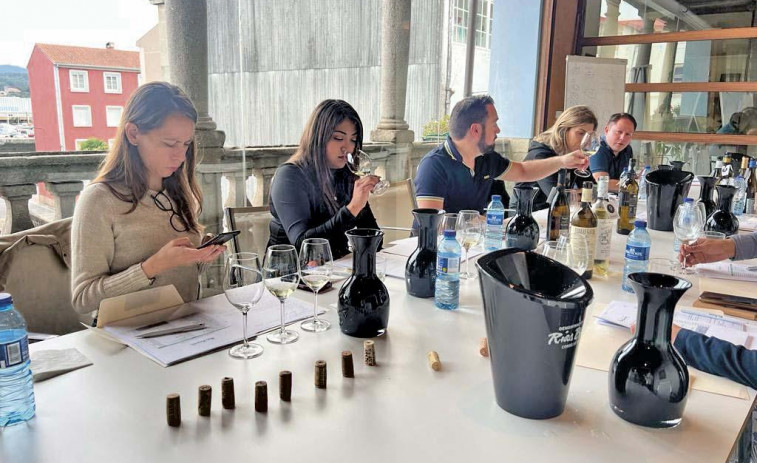 Prescriptores mexicanos visitan la DO Rías Baixas y ensalzan la cualidad de guarda del vino