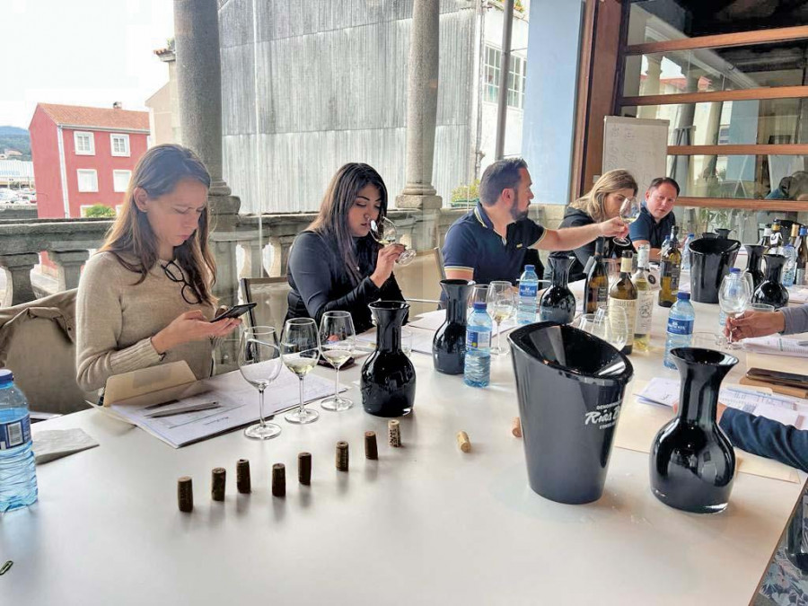 Prescriptores mexicanos visitan la DO Rías Baixas y ensalzan la cualidad de guarda del vino
