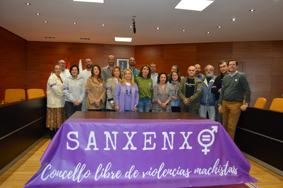 Los equipos deportivos de Sanxenxo portarán brazaletes violetas contra las violencias machistas