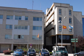 Fachada de los juzgados de Vilagarcía, situados en la Avenida da Marina