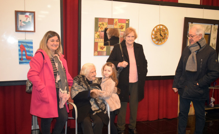 El Auditorio acoge una exposición artística que recoge un siglo de creaciones de Manuela Duro