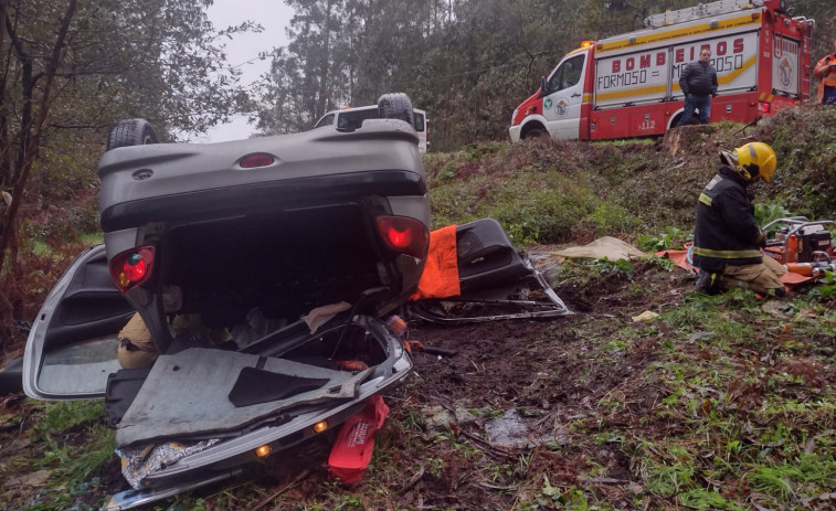 Los parques de Bomberos de Boiro y de Ribeira realizaron durante el 2023 un total de 836 intervenciones