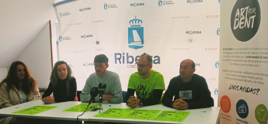 Ribeira albergará el 17 de marzo la andaina solidaria “Un raio de luz” en favor de la enfermedad de Dent