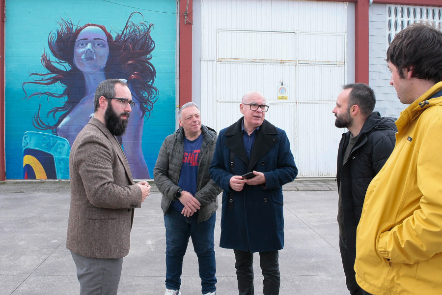 Rianxo recibirá 27.400 euros de ayuda provincial para su festival de murales de arte urbano "Viladomar"