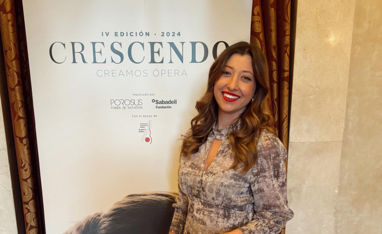 Andrea Rey | “Mi primer día en el Teatro Real pensaba: ‘Pero si hace un mes estaba en la iglesia de Sanxenxo, ¡qué hago aquí!”