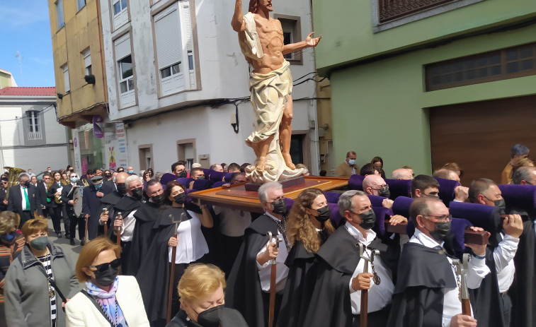 Once procesiones elevarán el fervor durante la Semana Santa en el centro urbano de A Pobra